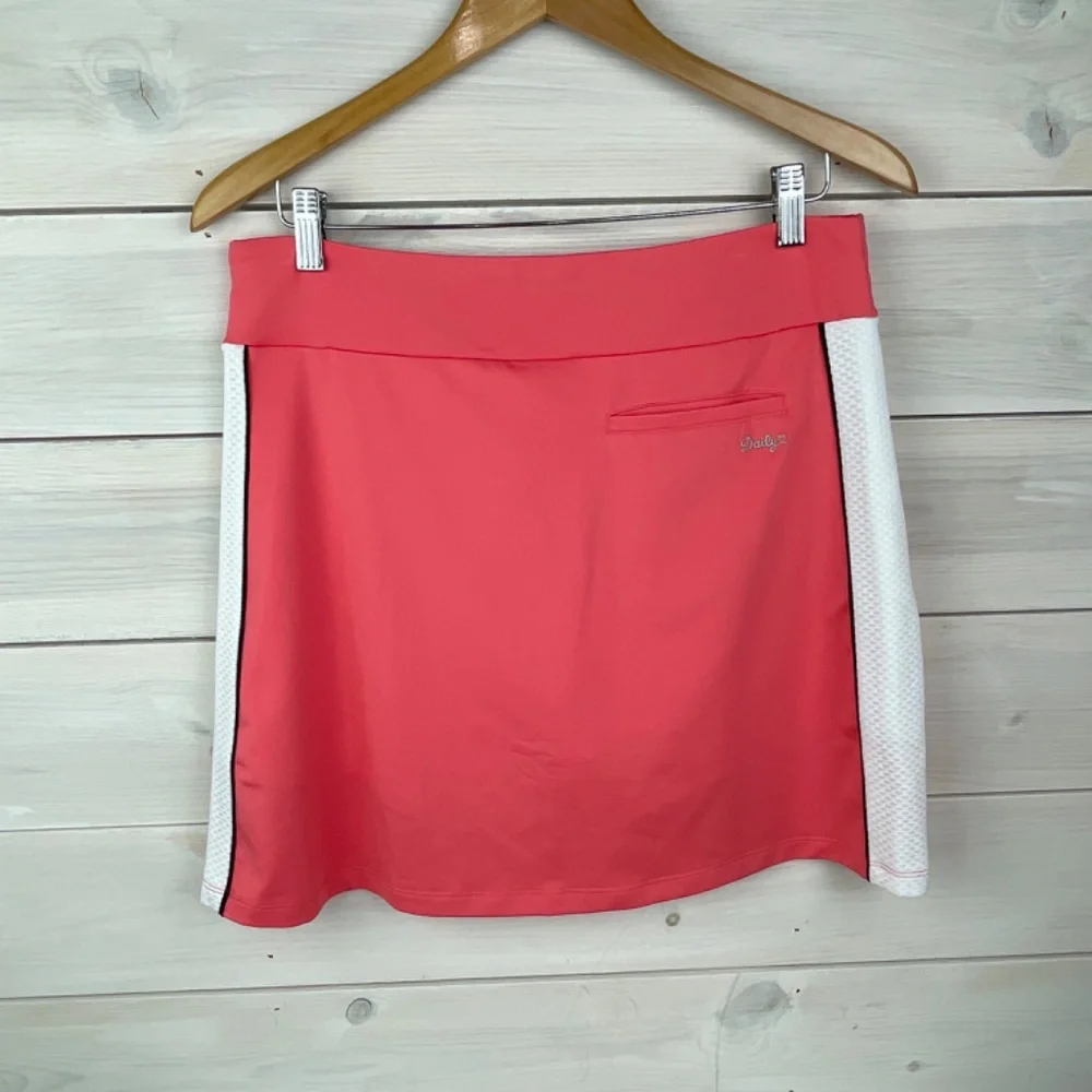 Daily Sports Coral Golf Skort Skirt 20